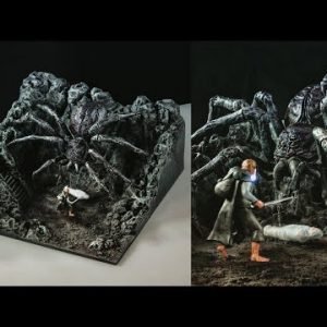 How to make Giant Spider Attack / Lord of the Rings / Hobbit / Diorama