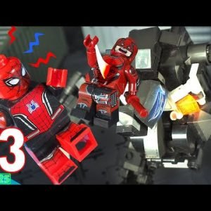 LEGO Spider-Man No Way Home Promo | Spider-Man VS Rhino LEGO Stop Motion Animation