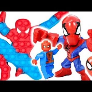 Spider-Man as Spidey’s Doctor Strange-Style Powers vs Iron Man | Lego Stop Motion