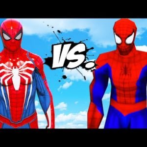 SPIDER-MAN PS4 VS SPIDERMAN PS1 – EPIC BATTLE