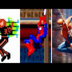 Spider-Man Web Swinging Evolution (1982-2021) in Spider-Man Games