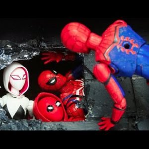 Evil Spider-man Clones Ambush In Spider verse | Figure Stop Motion