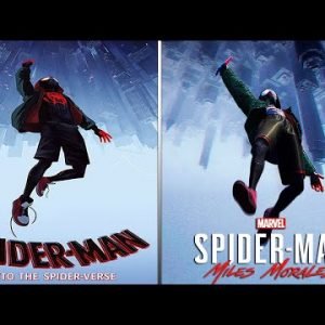 Spider-Man Miles Morales: Into the Spider-Verse Posters & Stills Recreations