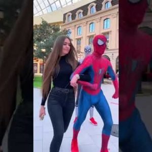 Beautiful tackle to the girl from Spider-Man😍#shorts