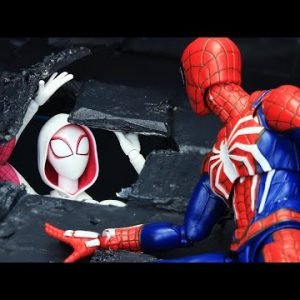 Spider-Man Escapes From Prison Fighting Gwen Stacy | Figure Stop Motion