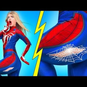 My Nanny is a Spider-Woman – How to Sneak Food from Incredibles | Stop Spy on Me by La La Life Games