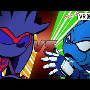 SPIDER SONIC MEETS 2099 SPIDER SILVER IN VR CHAT