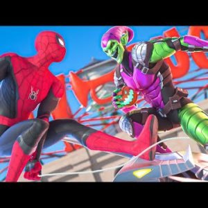 Fortnite Roleplay GREEN GOBLIN vs SPIDER-MAN! (Fortnite Short Film) Fortnite Chapter 3