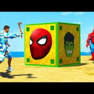 Opening BIGGEST “GOD SPIDER-MAN” LUCKY BOX in GTA5 | GTA5 AVENGERS