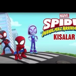 En Sevilen Çizgi Film Küçük Spider Man Spidey, Spin ve Ghost-Spider (Uzun Versiyon) #SpiderMan