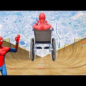 GTA 5 Spiderman VS Mega Ramp #3 ( Spider-Man Mod Gameplay )