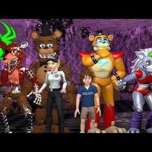 Freddy And Roxanne Helps Gregory | FNAF Security Breach Animation