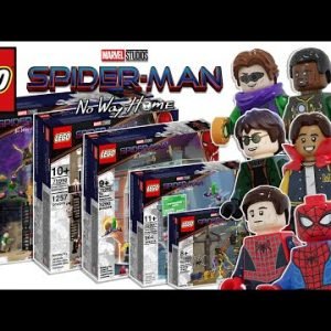 LEGO Spider-Man No Way Home Spoiler Custom Sets