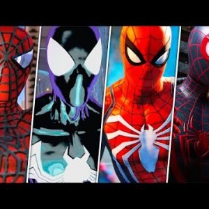 Evolution of INTROS in Spider-Man Games (PS1-PS5)