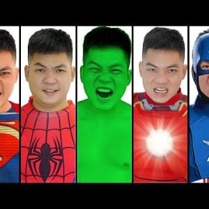 SPIDER-MAN Day In Real Life | Hulk Prank | Superhero VS Siren Head, Cartoon Cat, SCP #9999