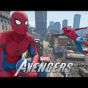 Marvel’s Avengers Game – Spider-Man: Homecoming Suit Free Roam Gameplay! [4K 60fps]