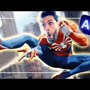 SWING like SPIDER-MAN: POV Style (After Effects Tutorial)