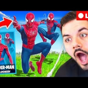 🔴LIVE – NEW SPIDER-MAN SKINS COMING TO FORTNITE?! *NEW* BOUNCERS! WITH NINJA AND SYPHER!