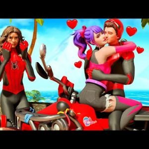 SPIDER-MAN is CAUGHT KISSING the NEW GIRL…. Fortnite