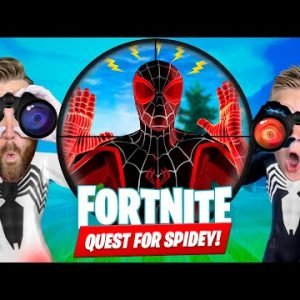 Quest for Spider-Man! (Spider-Man Week in Fortnite!) K-CITY GAMING