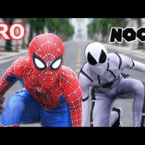 Team Spider-Man NOOB vs PRO ( Funny Music Video )