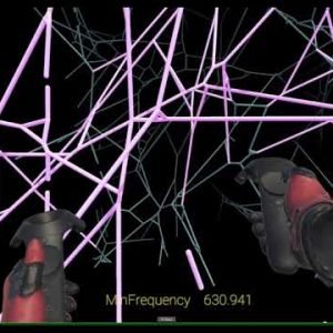 Spider web sonification: Virtual Reality (VR) explorations
