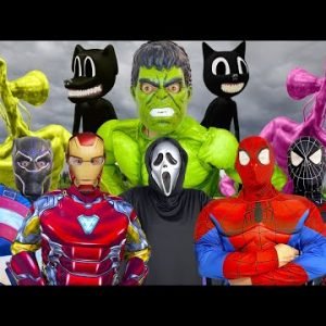 Cool SPIDER-MAN Morning Routines | Funny Hulk Prank | Superheroes VS Siren Head VS Cartoon Cat