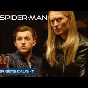 Peter Gets Caught Trying His New Suit | Spider-Man: Far From Home