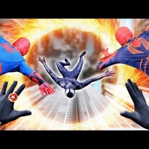 Team SPIDER-MAN vs VENOM In Real Life – NO WAY HOME (Parkour POV Movie)