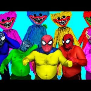 SPIDER-MAN In Real Life | Funny Hulk Smash | Superheroes VS Siren Head VS SCP 096 VS Huggy Wuggy