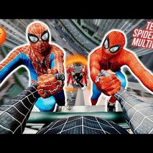 TEAM SPIDER-MAN vs BAD GUY TEAM (Epic Parkour Action POV)