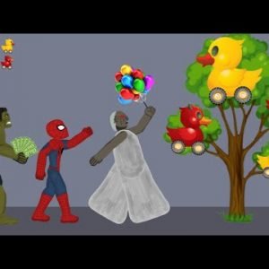 Spider man vs Granny, Hulk Funny Animations – Drawing Cartoons 2