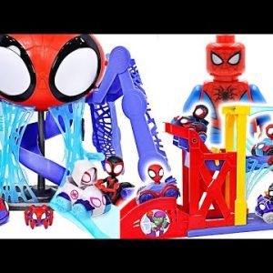 Evil Spider-man and Doctor Strange Attack Iron Man In Spider-verse | Lego Stop Motion