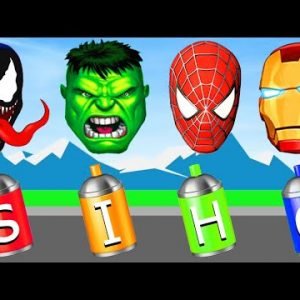 SPIDER-MAN In Real Life | Funny Hulk Smash | Superheroes VS Siren Head VS SCP 096 VS Huggy Wuggy #7