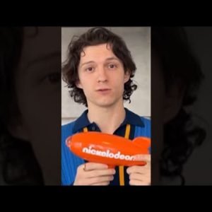 Tom Holland Wins KCA For Spider-Man: No Way Home 🏆 | Kids’ Choice Awards 2022 #Shorts