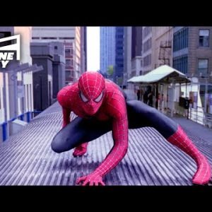 Spider-Man 2: Doc Ock Train Fight Scene (ALFRED MOLINA, TOBEY MAGUIRE 4K HD CLIP)