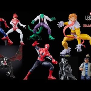 NEW Marvel Legends Spider-Man Beyond Amazing Line, Toad, Venom, and More Hasbro Action Figure Reveal