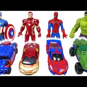 Paw Patrol! Let’s play! Marvel Tomica and Metakore Hulk, Spider Man transform! | DuDuPopTOY