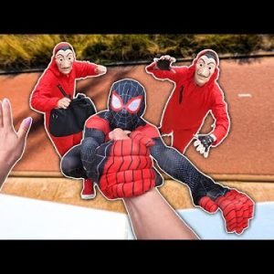 SPIDER-MAN vs POLICE WOMEN Fighting BAD GUYS (Marvel Movie Action Parkour POV)
