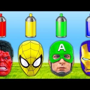 SPIDER-MAN POWER vs Siren Head VS Cartoon Cat VS SCP 096 | Hulk Pran Superheroes Morning Routines #1