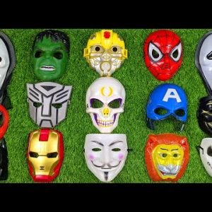 7 Marvel: Spider Man, Captain America, Bumblebee, Ghost Rider, Iron Man, Hulk, Review