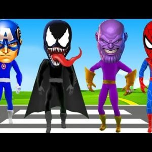 SPIDER-MAN POWER vs Siren Head VS Cartoon Cat VS SCP 096 | Hulk Pran Superheroes Morning Routines #2