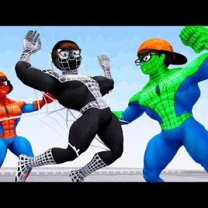 Scary Teacher 3D Brave NickSpider Hunt Monster Fake Spider – Finding Tani and Miss T in City Funny