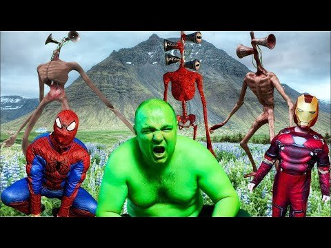 SPIDER-MAN POWER vs Siren Head VS Cartoon Cat VS SCP 096 | Hulk Pran Superheroes Morning Routines #5