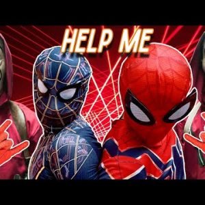 TEAM SPIDER-MAN vs BAD GUY TEAM | Spider-man Rescue His Hero(Action Live)