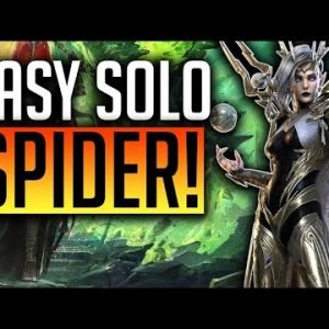 🚨NEW PLAYERS MUST WATCH🚨 DELIANA EASY SOLO SPIDER 10 WITH BAD GEAR! | Raid: Shadow Legends