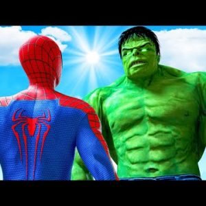 THE INCREDIBLE HULK VS THE AMAZING SPIDER-MAN – SUPER EPIC BATTLE | KjraGaming