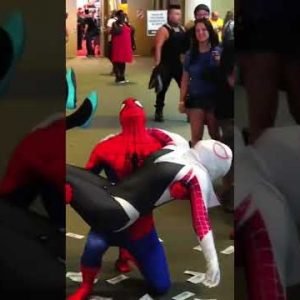 Spider-Man can’t save Spider-Gwen!! 😢 #Shorts