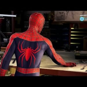 Spider-Man PS4 – Spider-Man Creates the Raimi Suit