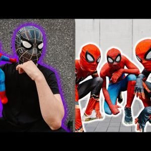 TEAM SPIDER-MAN vs BAD GUY TEAM |New Bad-Hero is coming? (Live Action)